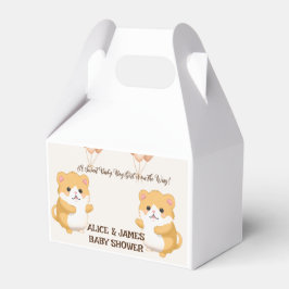 Cute Hamster Baby Shower Presentaskar