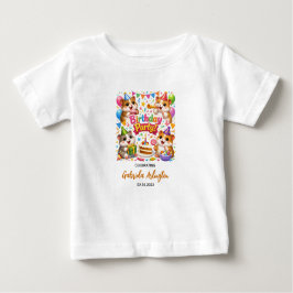 Cute Hamster Birthday Party | Kids Hamster T Shirt