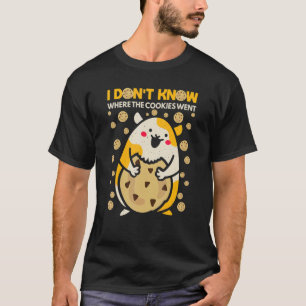 Cute Hamster Cookies Graphics for Food Youth Roden T Shirt