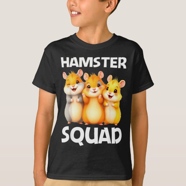 Cute Hamster Design For Men Women Kids Dwarf Hamst T Shirt (Framsida)