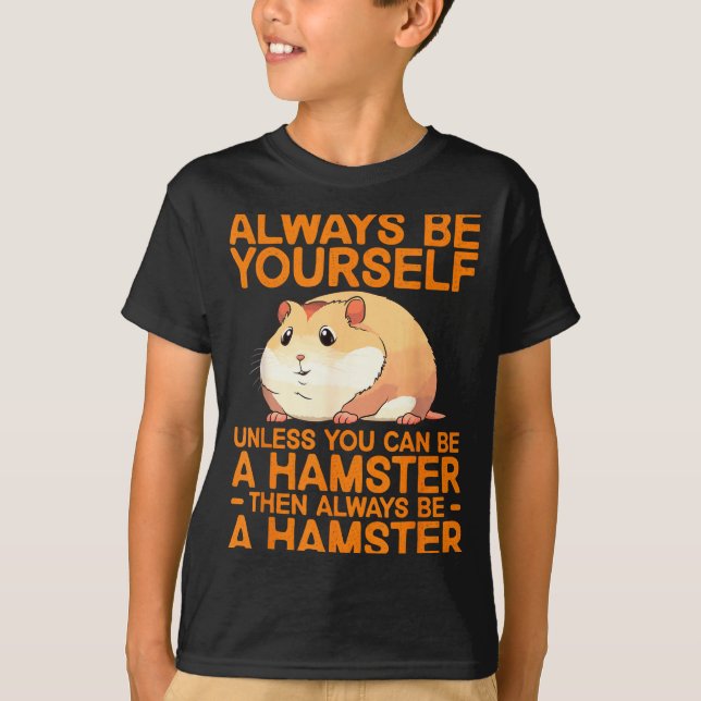 Cute Hamster Design For Men Women Kids Dwarf Hamst T Shirt (Framsida)