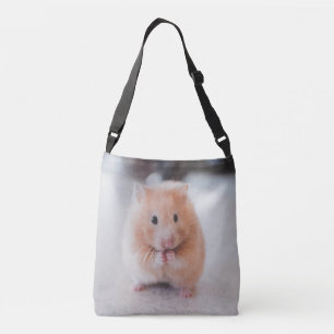 Cute Hamster Kärlek Animals Axelväska
