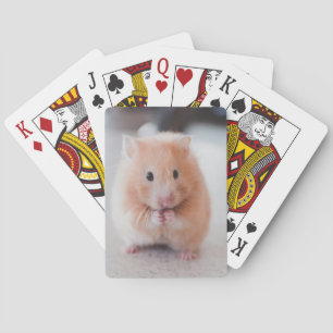 Cute Hamster Kärlek Animals Casinokort