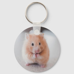 Cute Hamster Kärlek Animals Nyckelring