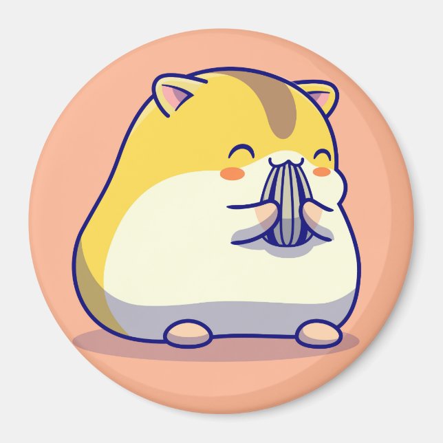 Cute Hamster Magnet (Framsidan)
