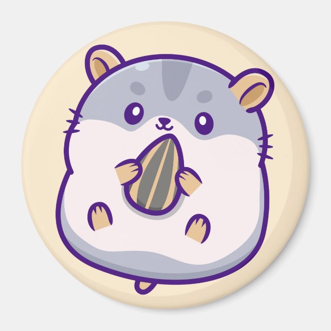 Cute Hamster Magnet (Framsidan)