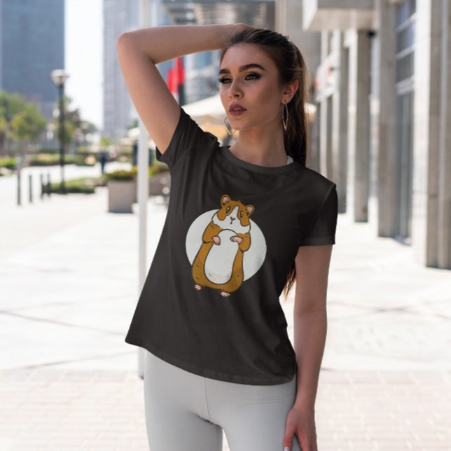 Cute Hamster Ständiga T Shirt (Skapare uppladdad)