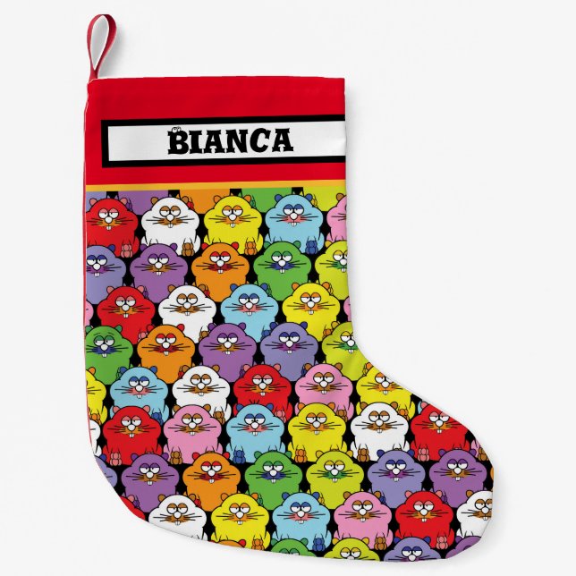 Cute Hamsters, eget namn  Liten Julstrumpa (Framsidan)