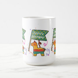 Cute Hand-Drawn Birthday  Kaffemugg