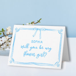 Cute Hand plockade Coquette Bow Flower Girl Frieri Kort