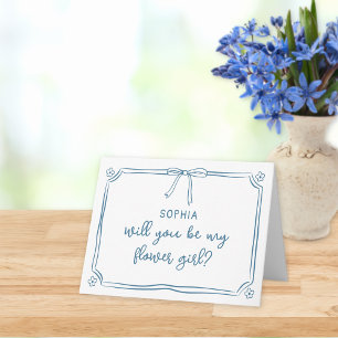 Cute Hand plockade Coquette Bow Flower Girl Frieri Kort