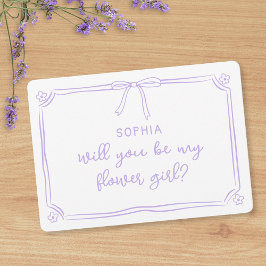 Cute Hand plockade Coquette Bow Flower Girl Frieri Kort