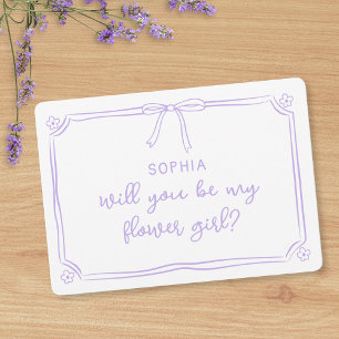 Cute Hand plockade Coquette Bow Flower Girl Frieri Kort