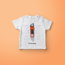Cute Hand plockade Cutter Namn T-Shirt