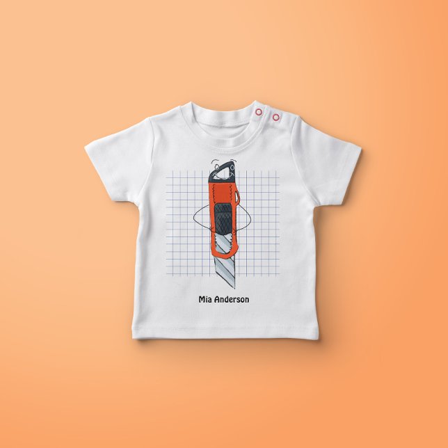 Cute Hand plockade Cutter Namn T-Shirt (Skapare uppladdad)