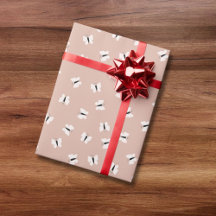 Cute hand plockade-fjäril mönster på rosa