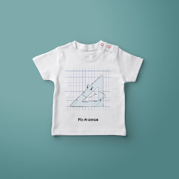 Cute Hand plockade set square Namn T-Shirt