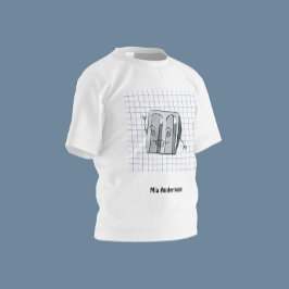 Cute Hand plockade Sharpener Namn T-Shirt
