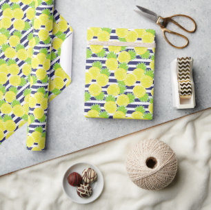 Cute Handflatan Beach Rugby Rand och Lemons Presentpapper