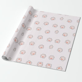 CUTE HANDS HUND PRESENTPAPPER