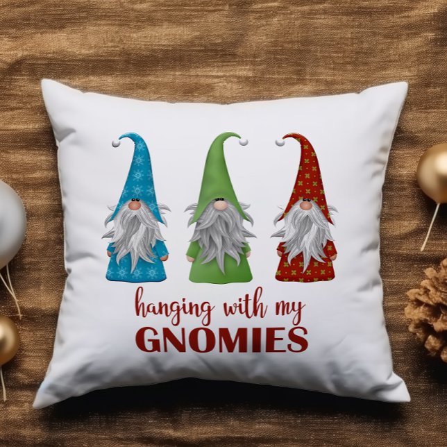 Cute Hanging med min Gnomies Gnome-jul Kudde (Skapare uppladdad)