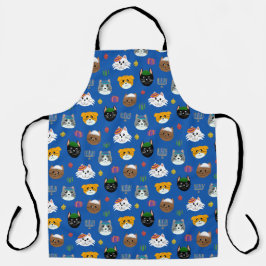 Cute Hannukah Cat Patterned