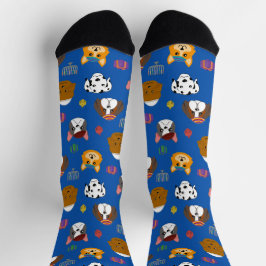 Cute Hannukah Hund Patterned