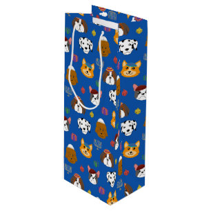 Cute Hannukah Hund Patterned