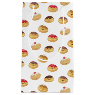 Cute Hannukah Sufganiyot Patterned