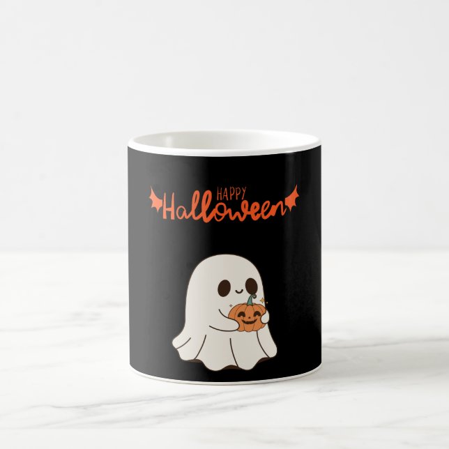 Cute Happy halloween Kaffemugg (Center)