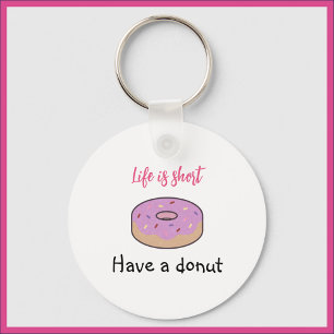 Cute har Donut Nyckelring