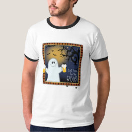 Cute här för Boos Halloween Ghost Beer T Shirt
