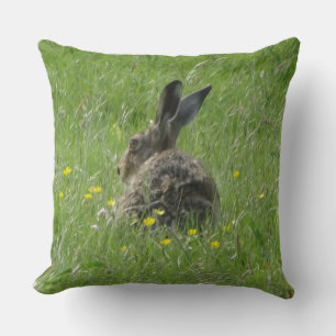 Cute Hare Dekorativ kudde
