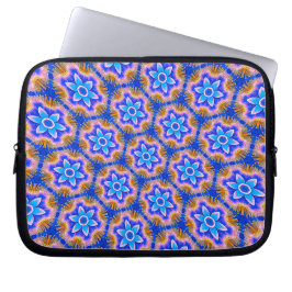 Cute Hårig Flowers Mönster Laptop Fodral