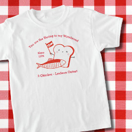 Cute Haring en Wittebrood Leidens ontzet rood med T Shirt