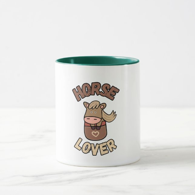 Cute-häst i fickan mugg (Center)