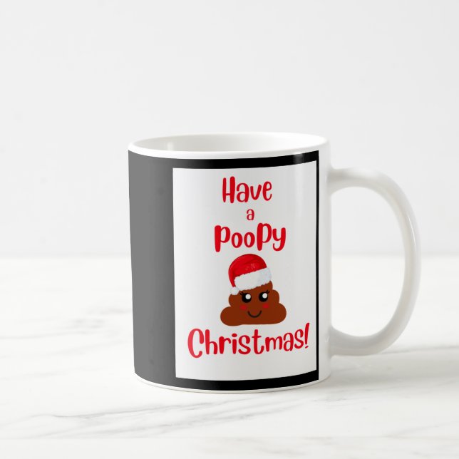 Cute Have A Opy Christmas Funny Holiday T Shirt  Kaffemugg (Höger)
