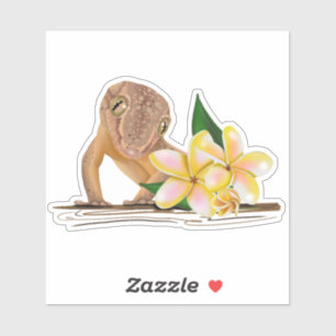Cute Hawaii Gecko Klistermärken