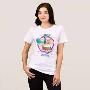 Cute Hawaii Surfing Tanktop T Shirt