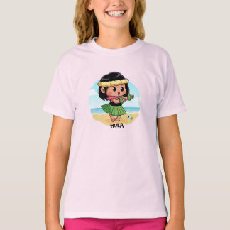 Cute Hawaiian Hula Girl T Shirt