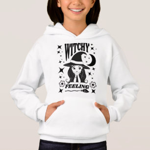 Cute häxa Witchy Känns lustigt Halloween T Shirt