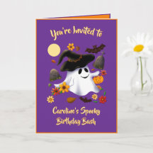 Cute häxspöke bus eller godis kyrkogård