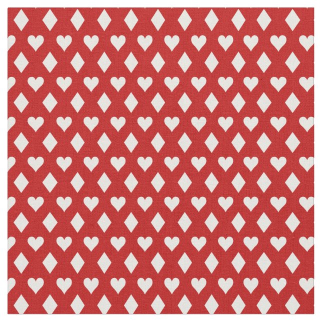 Cute Heards Diamond mönster gameroom-material Tyg (Närbild)