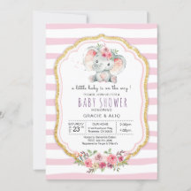Cute Heart Baby Elephant Girl-babydusch