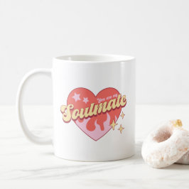 Cute Heart, du är min sautomat kaffe Mugg
