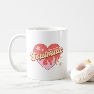 Cute Heart, du är min sautomat kaffe Mugg