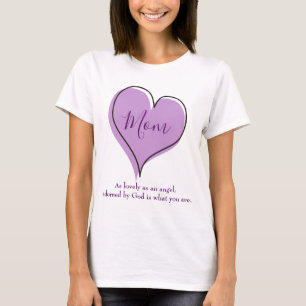 Cute Heart för Mamma T Shirt