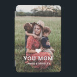 Cute HEART KÄRLEK DU MAMMA Mors dag Photo iPad Mini Skydd<br><div class="desc">Cute Heart Kärlek You Mamma Photo iPad Case Cover har ditt favoritfoto med texten "(kärlek hjärta) du Mamma" i modernt,  vitt skript med namn nedan. Anpassa genom att redigera texten i den angivna textrutan och lägga till ditt eget bild. Designad av ©2022 Evco Studio www.zazzle.com/store/evcostudio</div>