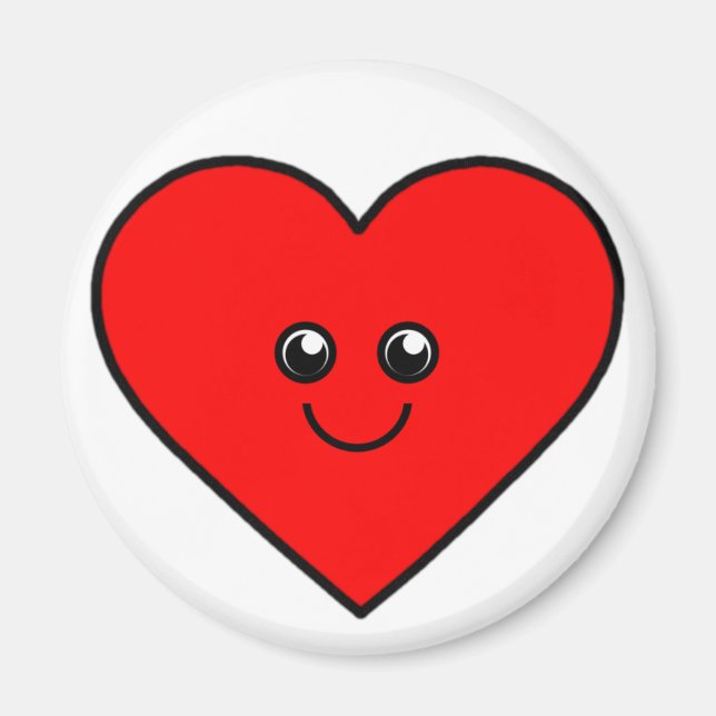 Cute Heart Magnet (Framsidan)