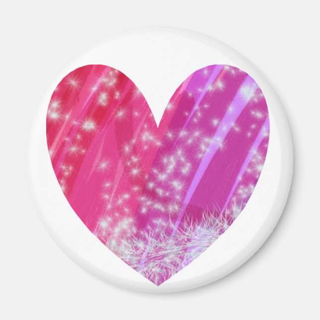 Cute Heart-magneter Magnet (Framsidan)